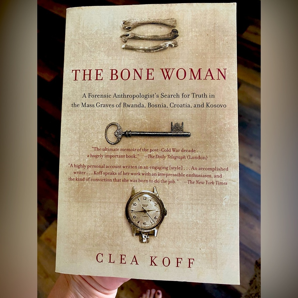 Book “The Bone Woman” by Clea Coff